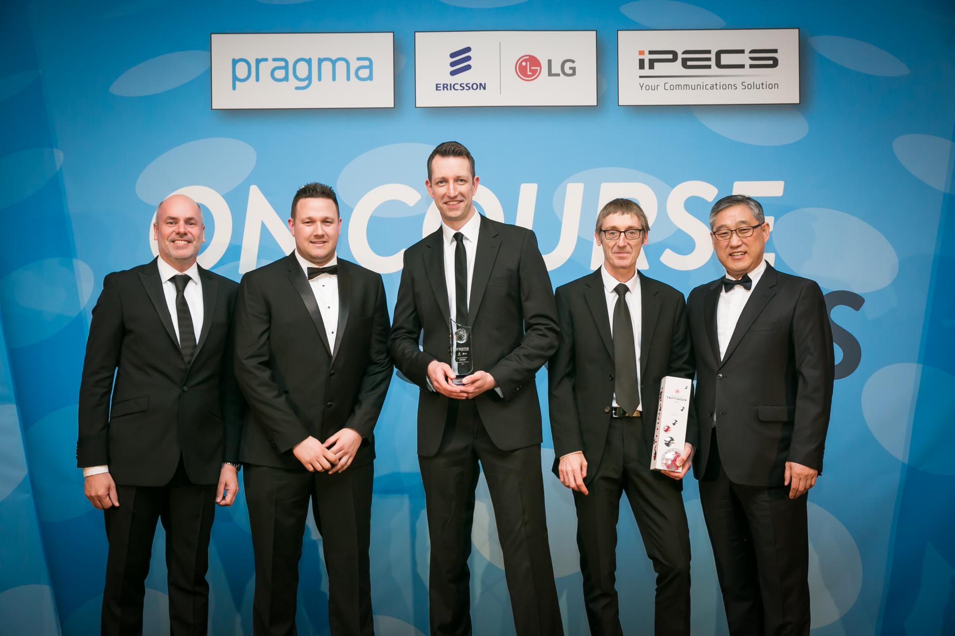Conceptunet win Pragma New Reseller of the Year 2017 award